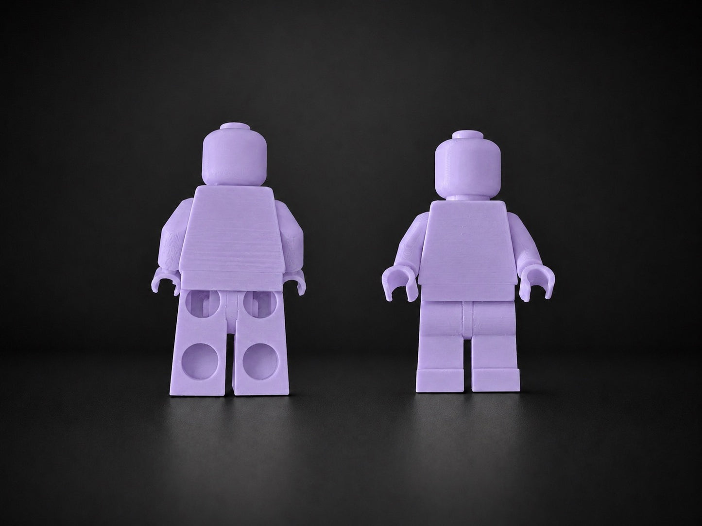 Purple Lego Figure