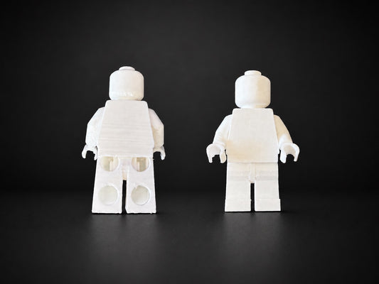 White Lego Figure